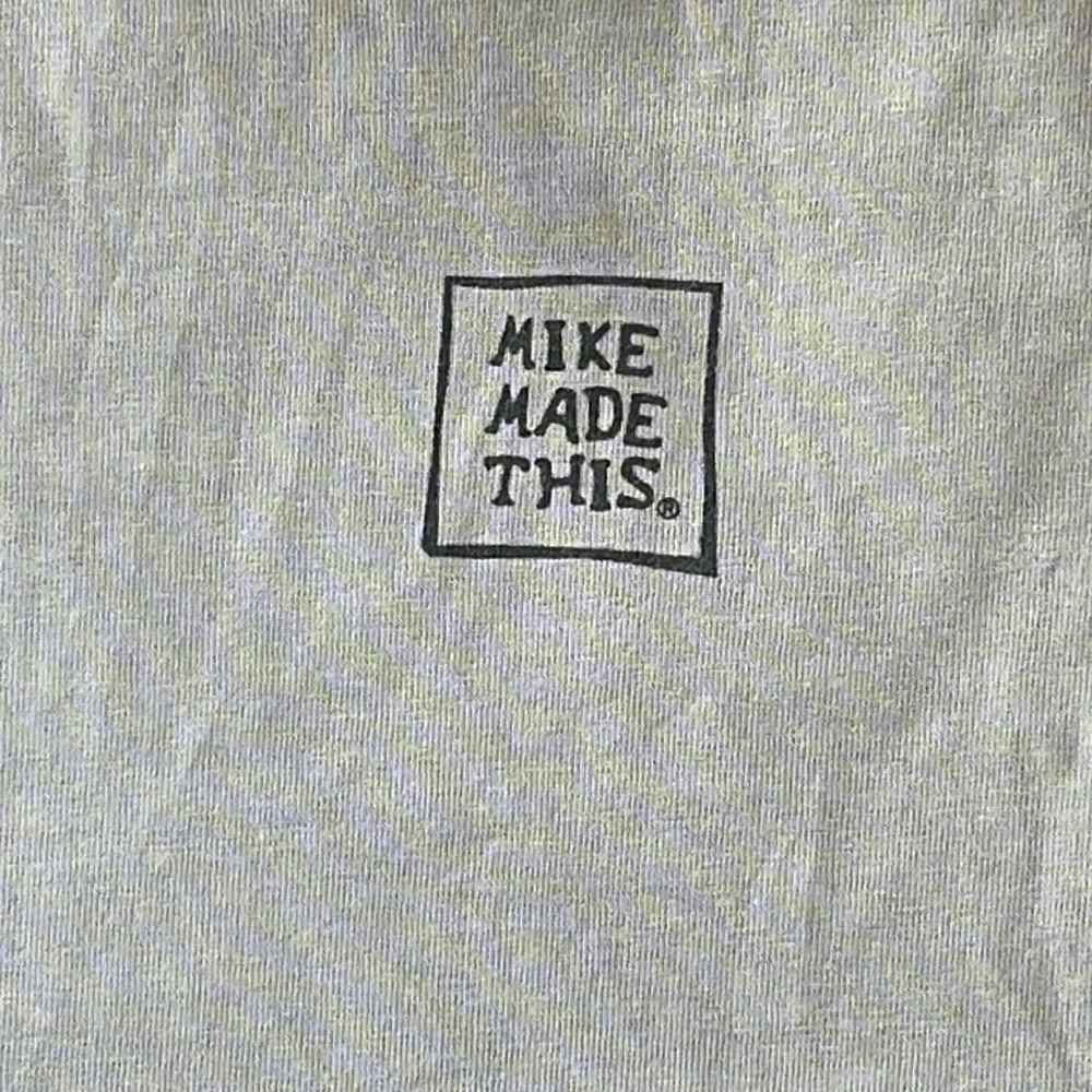 Mike Made This”Toasted” Green Comfort Colors by Chouinard Graphics Crewneck T-L - Picture 5 of 5